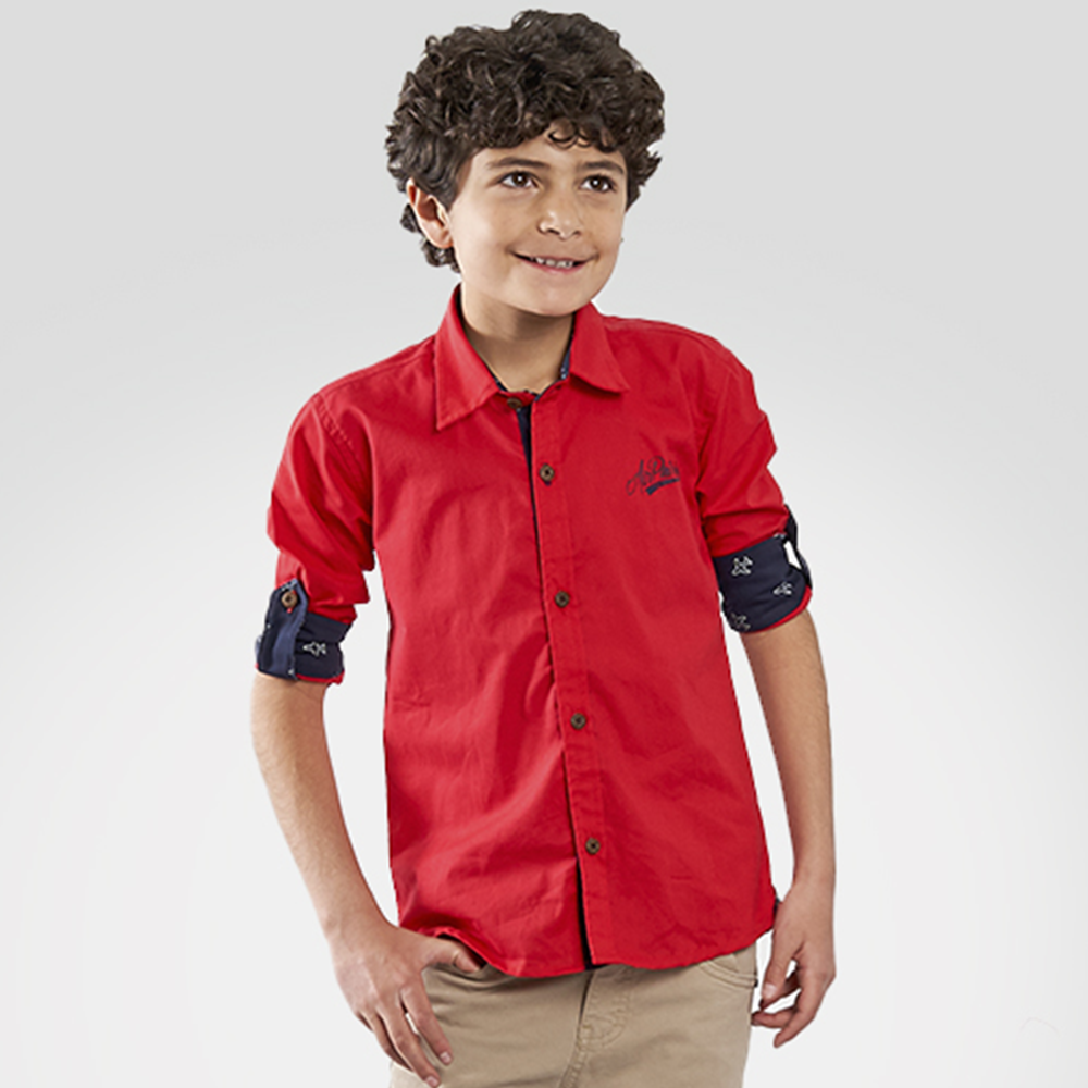  Camisas Para Niño - Rojos / Camisas Para Niño / Ropa Para Niño:  Ropa, Zapatos Y Joyería