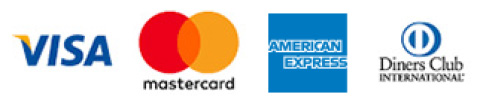 Visa - Mastercard - American Express - Diners Club