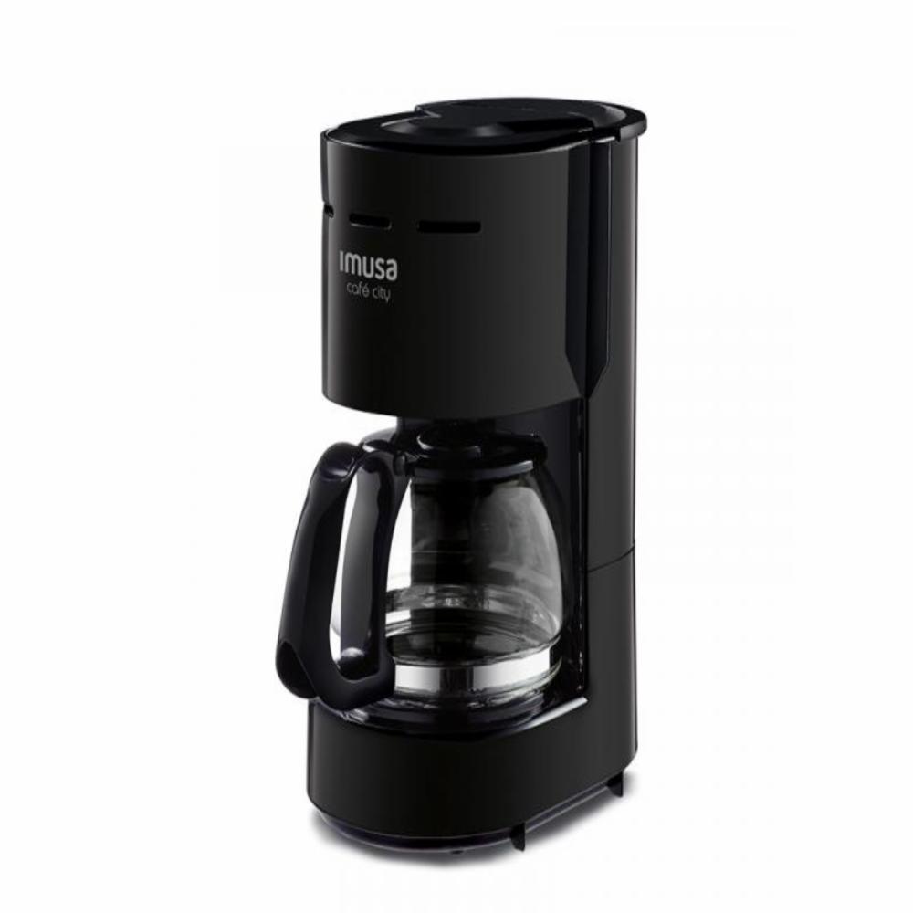 Cafetera IMUSA 6tazas Perfecta Inox Negro