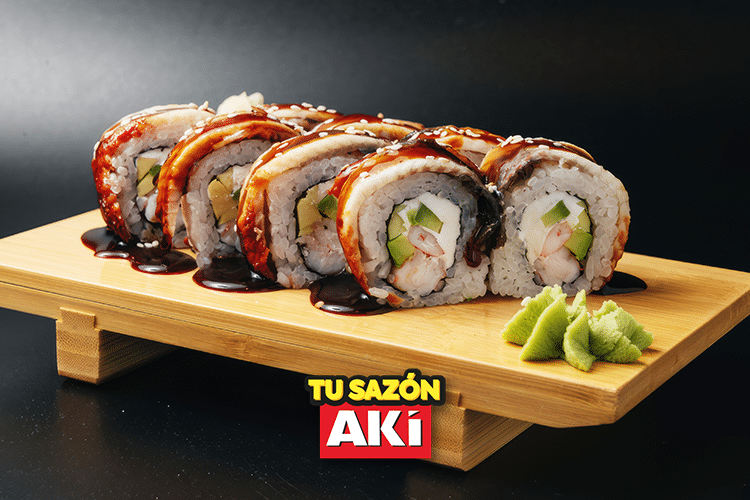 Sushi de Camarones Marinados