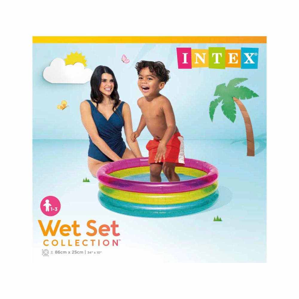 Piscina Inflable Intex Arcoiris Aki