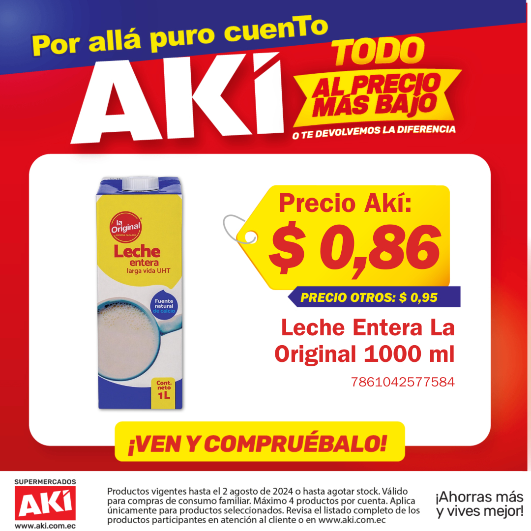 CATÁLOGO LECHES Y SUSTITUTOS - AKI