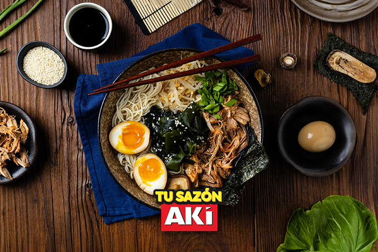 Receta: Ramen de pollo casero